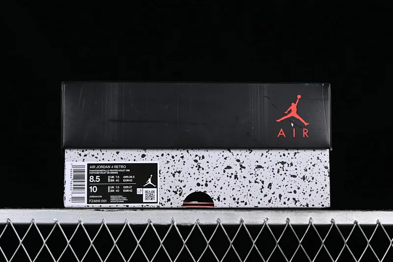 All categories Air Jordan Jordan series basketball shoes Air Jordan 4 pure original A Ma Maniere x Air Jordan 4 Retro "Phantom" AJ4 Joe 4 joint phantom gray FZ4810-001